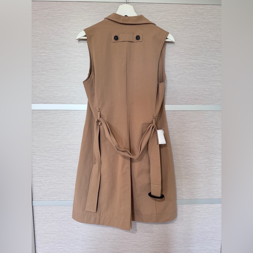 AVTANDIL 2 in 1 Trench Coat In Beige Sz. S - Picture 6 of 16